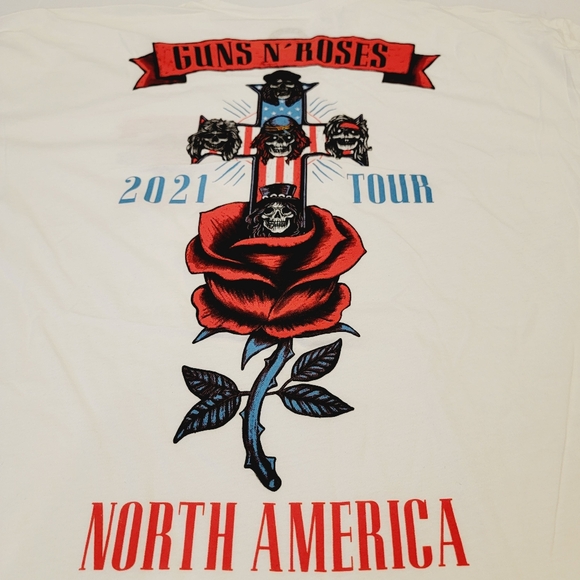 Guns N Roses North American Tour Official Merch Graphic Tee Size XXXL NEW! - Picture 9 of 9